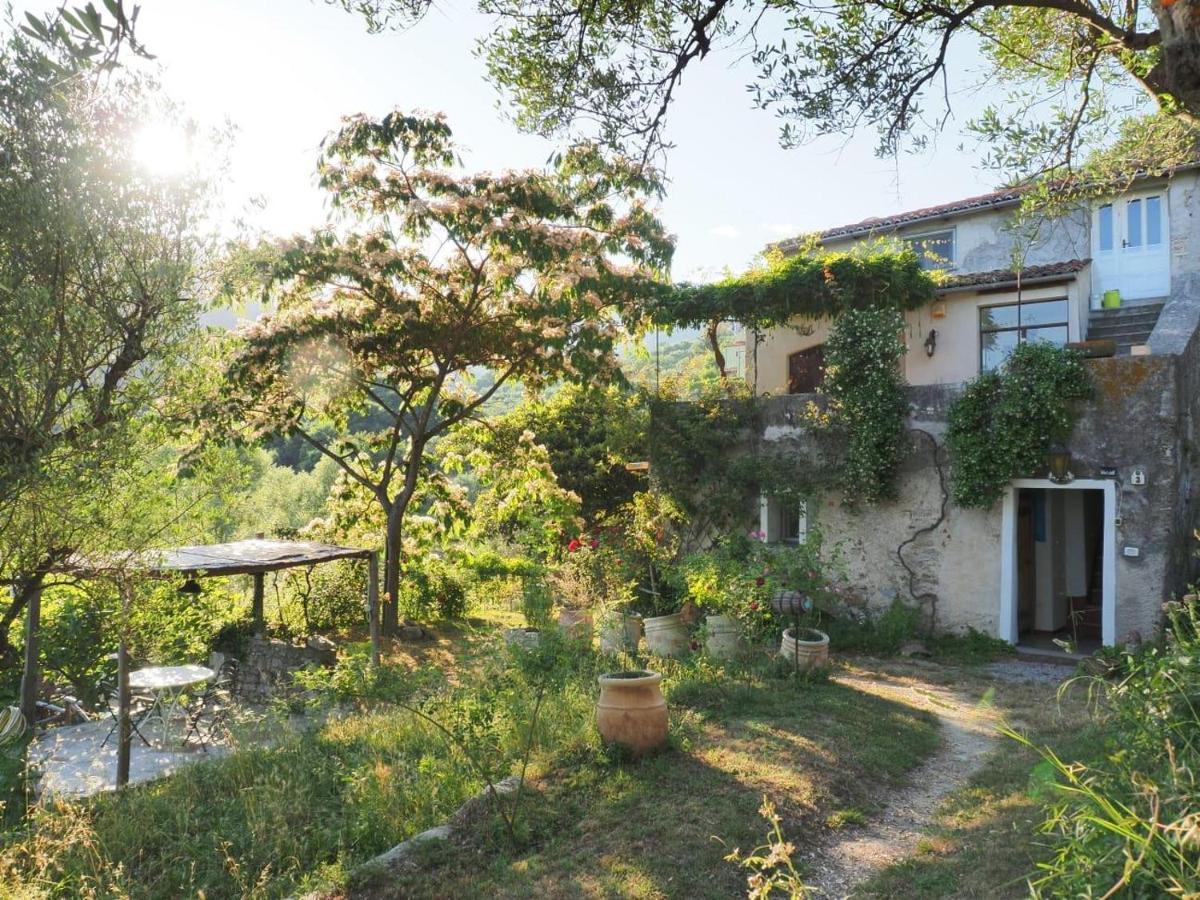 Antica Casa Del Canto Iara - Private Parking Calice Ligure Exteriör bild